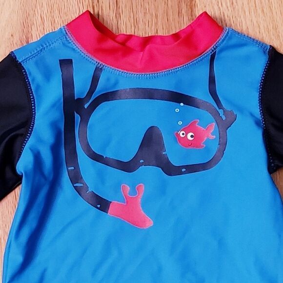 Koala Kids Scuba Diver Rash Guard Shirt - Picture 2 of 5